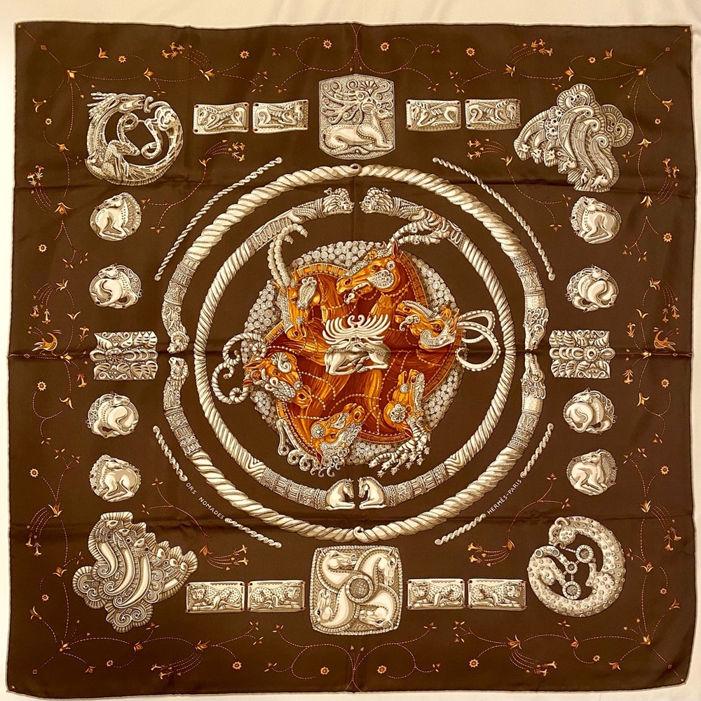 HERMES silk scarf
Ors Nomade